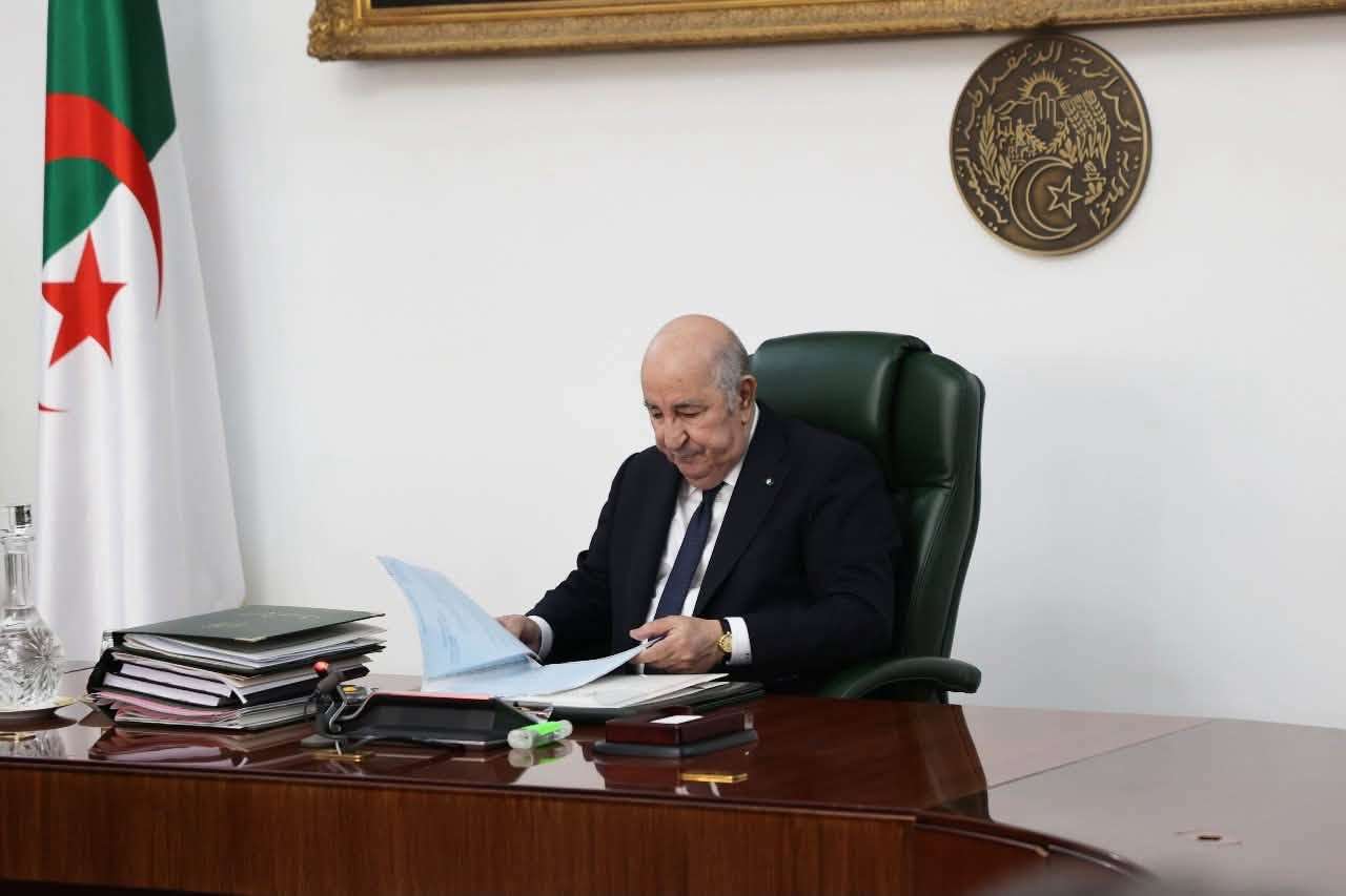 مجلس الوزراء عبد المجيد تبون