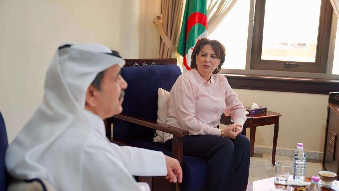 وزيرة الثقافة والفنون، مليكة بن دودة